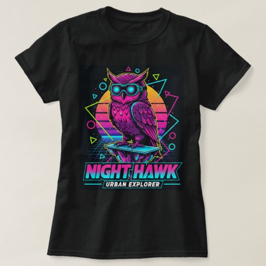 ZOYNK T-Shirt Graphics Night Hawk 0045227 (Design vorne)
