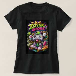 ZOYNKSTORE Spielcontroller Skateboard 00456 T-Shirt
