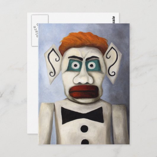 Zozobra Postkarte (Vorne/Hinten)