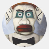 Zozobra Runder Aufkleber (Vorderseite)