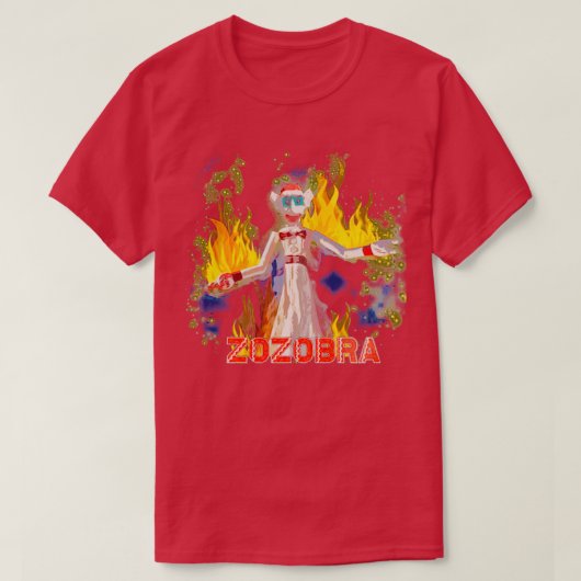 Zozobra Zoroaster Gebet T-Shirt (Design vorne)