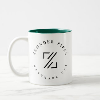 ZP Classic Logo Zwei-Töne-Tasse Zweifarbige Tasse