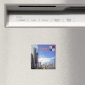 zPA006 PANAMA, Skycrapers, Amerika, Kühlschrank Magnet (In Situ (Geschirrspüler))