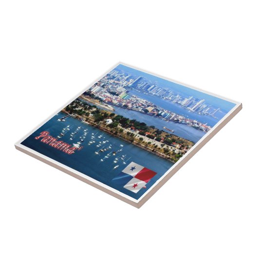 zPA008 PANAMA, Luft View, Amerika, Fliese (Seite)