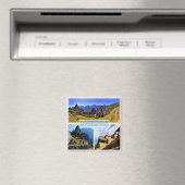 zPE005 MACHU PICCHU, Mosaik, Peru, Amerika, Kühlsc Magnet (In Situ (Geschirrspüler))