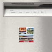 zPE016 PERU, Mosaik, Amerika, Frige Magnet (In Situ (Geschirrspüler))