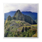 zPE04 MACHU PICCHU, Panorama, Peru, Fliese (Vorderseite)