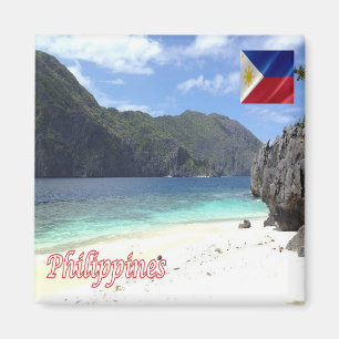 zPH005 Strand von MATINLOC INSEL Philippinen Kühls Magnet