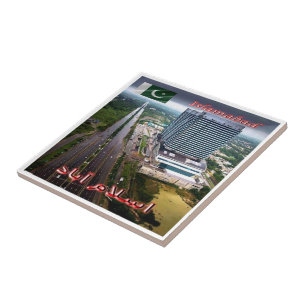 zPK009 ISLAMABAD Ansicht by night, Pakistan, Fliese