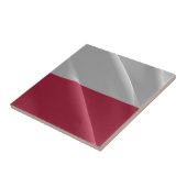 zPL002 POLNISCH waving FLAG POLAND, Europa, Fliese (Seite)
