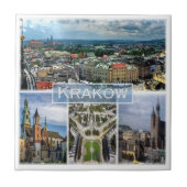 zPL003 KRAKOW, Polen, Europa, Fliese (Vorderseite)