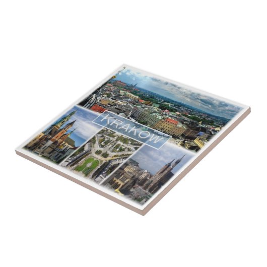 zPL003 KRAKOW, Polen, Europa, Fliese (Seite)