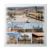 zPL004 KRAKOW, Polen, Europa, Fliese (Vorderseite)