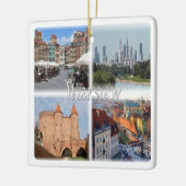 zPL006 WARSCHAU WARSZAWA, Polen, Europa, Keramikornament (Links)