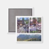 zPL007 ZAKOPANE, Polen, Europa, Kühlschrank Magnet (Vorderseite/Rückseite)