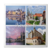 zPL009 KRAKOW, Polen, Europa, Fliese (Vorderseite)
