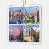 zPL009 KRAKOW, Polen, Europa, Keramikornament (Links)