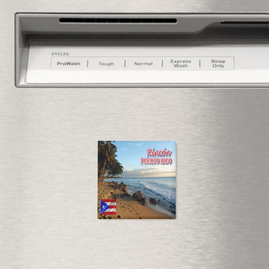 zPR013 RINCON, Puerto Rico, Amerika, Kühlschrank Magnet (In Situ (Geschirrspüler))