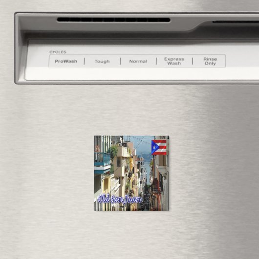 zPR018 PERTO RICO, Old San Juan, Amerika, Kühlschr Magnet (In Situ (Geschirrspüler))