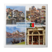 zPT005 RIBEIRA, Douro, Portugal, Fliese (Vorderseite)
