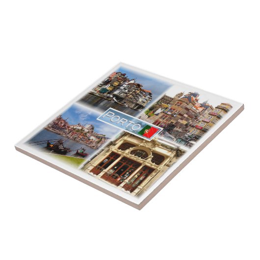 zPT005 RIBEIRA, Douro, Portugal, Fliese (Seite)