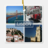 zPT007 LISBON, Portugal, Keramikornament (Vorderseite)