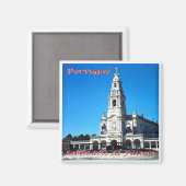 ZPT011 SANKTUR OF FATIMA, Portugal, Kühlschrank Magnet (Vorderseite/Rückseite)