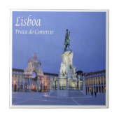 zPT016 LISBON Commerce Square, Portugal, Fliese (Vorderseite)