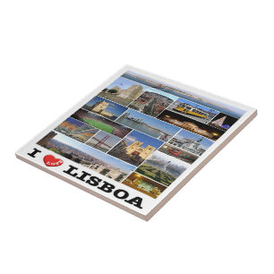 zPT018 LISBON "I Liebe", Portugal, Fliese