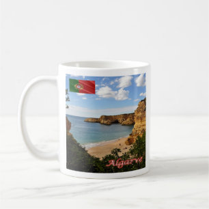 zPT027 ALGARVE Beach Marinha, Portugal, Kaffeetasse