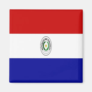 zPY001 PARAGUAY, Flag, Amerika, Kühlschrank Magnet