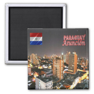 zPY009 ASUNCION, Paraguay, Amerika, Kühlschrank Magnet