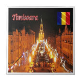 zRO005 TIMISOARA Victory Square, Rumänien, Fliese (Vorderseite)