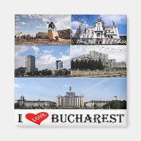 zRO010 BUCHAREST "I Liebe", Rumänien, Europa, Kühl