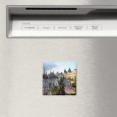 ZRU016 MOSKAU RED SQUARE, Russland, Europa, Kühlsc Magnet (In Situ (Geschirrspüler))