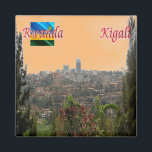 zRW004 KIGALI, Downtown, Ruanda, Afrika, Kühlschra Magnet<br><div class="desc">Hier finden Sie das Andenken Ihres Urlaubs. (zRW004 KIGALI,  Downtown,  Ruanda,  Africa Kühlschrankmagnet). Erleben Sie Freunde und Verwandte mit den einzigartigen Souvenirs von Ihrer großartigen Reise. Probier uns! #LeoPepeDesign - Kigali Innenstadt,  afrikanische Ruanda,  Leopepedesign,  Reise-Foto Tourismus,  Geschenk-Andenken-Gadget-Kühlschrankmagnet.</div>