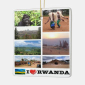 zRW011 RWANDA I Liebe, Mosaik, Afrika, Keramikornament (Links)