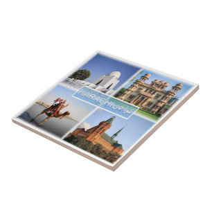 zSA007 KARACHI, Saudi-Arabien, Asien, Fliese