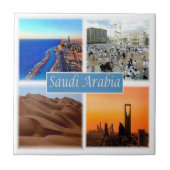 zSA010 SAUDI ARABIA, Asien, Fliese (Vorderseite)