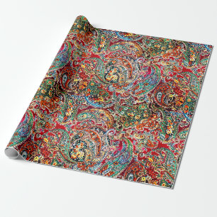 Zsa Zsa Paisley Geschenkpapier