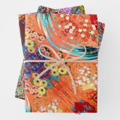 Zsa Zsa Paisley, Mah Jongg und Melange Geschenkpapier Set (Beispiel)