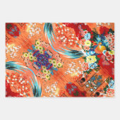 Zsa Zsa Paisley, Mah Jongg und Melange Geschenkpapier Set (Vorderseite)