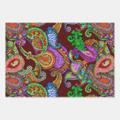 Zsa Zsa Paisley, Mah Jongg und Melange Geschenkpapier Set (Vorderseite 3)