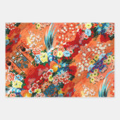 Zsa Zsa Paisley, Mah Jongg und Melange Geschenkpapier Set (Vorderseite)