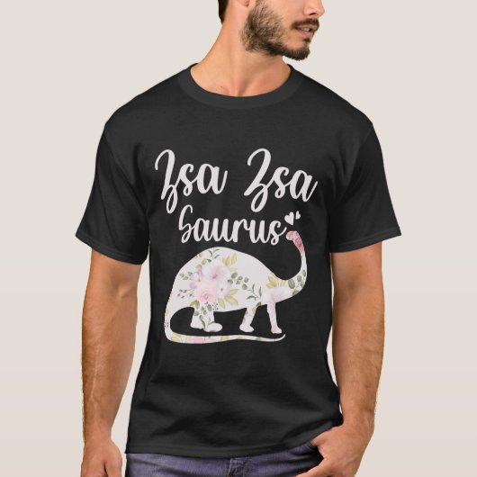 Zsa Zsa Saurus Grandma Mother's Day Thanksgiving C T-Shirt (Vorderseite)