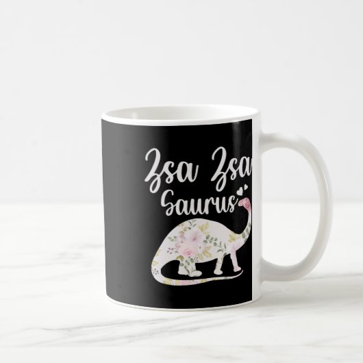 Zsa Zsa Saurus Oma Muttertag Erntedankfest C Kaffeetasse (Rechts)