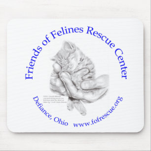 ZsaZsa übergibt w lila Text Mousepad