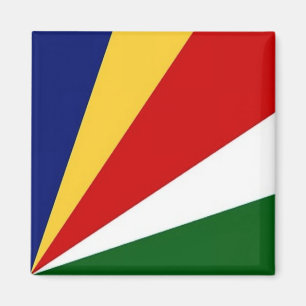 zSC001 SEYCHELLES, Flag, Afrika, Kühlschrank Magnet