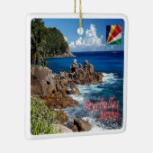 zSC011 MAHE', Seychellen, Afrika, Keramikornament (Rechts)