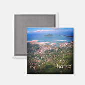zSC020 VICTORIA, Seychellen, Afrika, Kühlschrank Magnet (Vorderseite/Rückseite)